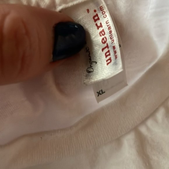 Unlearn Family Tree White Crewneck Inclusive Short Sleeve Shirt - Picture 5 of 7